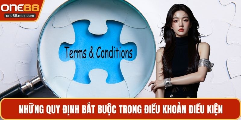 Những quy định bắt buộc trong điều khoản điều kiện